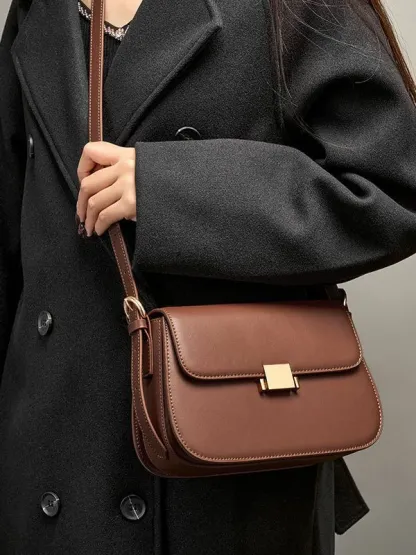 高級感小衆設計腋下包真皮女包2026新款秋冬時尚豆腐包單肩斜挎包