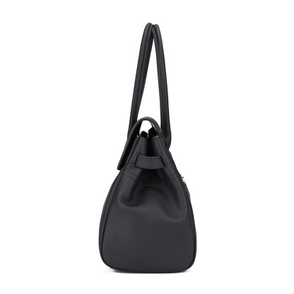 高級感夏頭層牛皮托特包大容量通勤時尚單肩包手提軟皮包