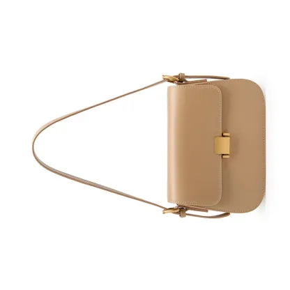 高級感小衆設計腋下包真皮女包2026新款秋冬時尚豆腐包單肩斜挎包