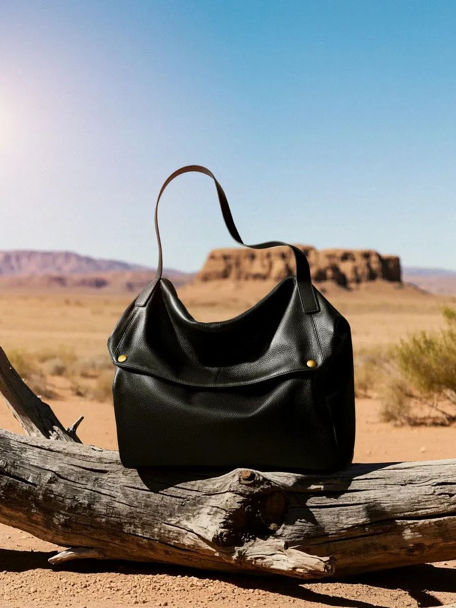 大容量單肩真皮大包歐美風軟皮托特包簡約休閒女包