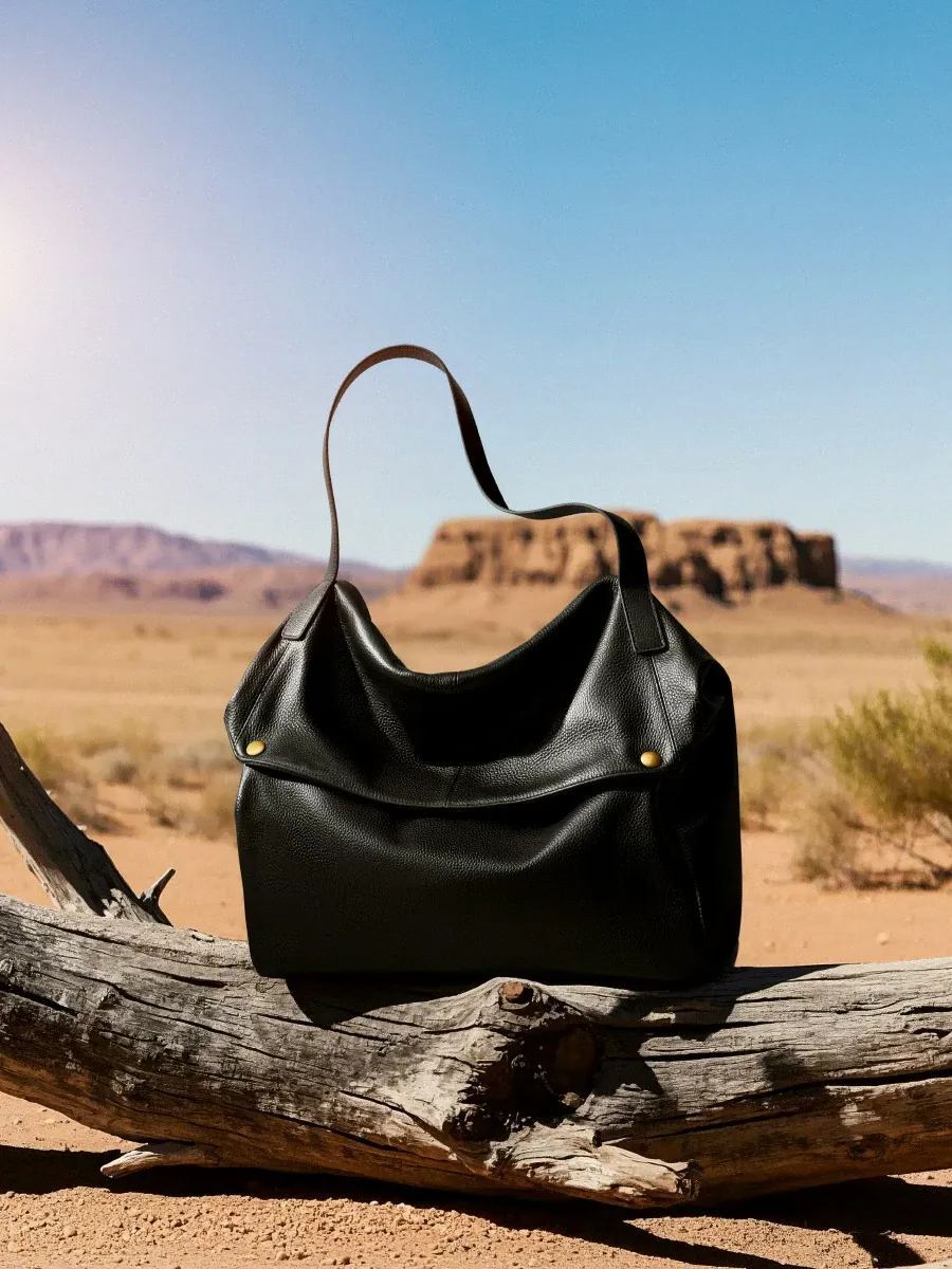 大容量單肩真皮大包歐美風軟皮托特包簡約休閒女包