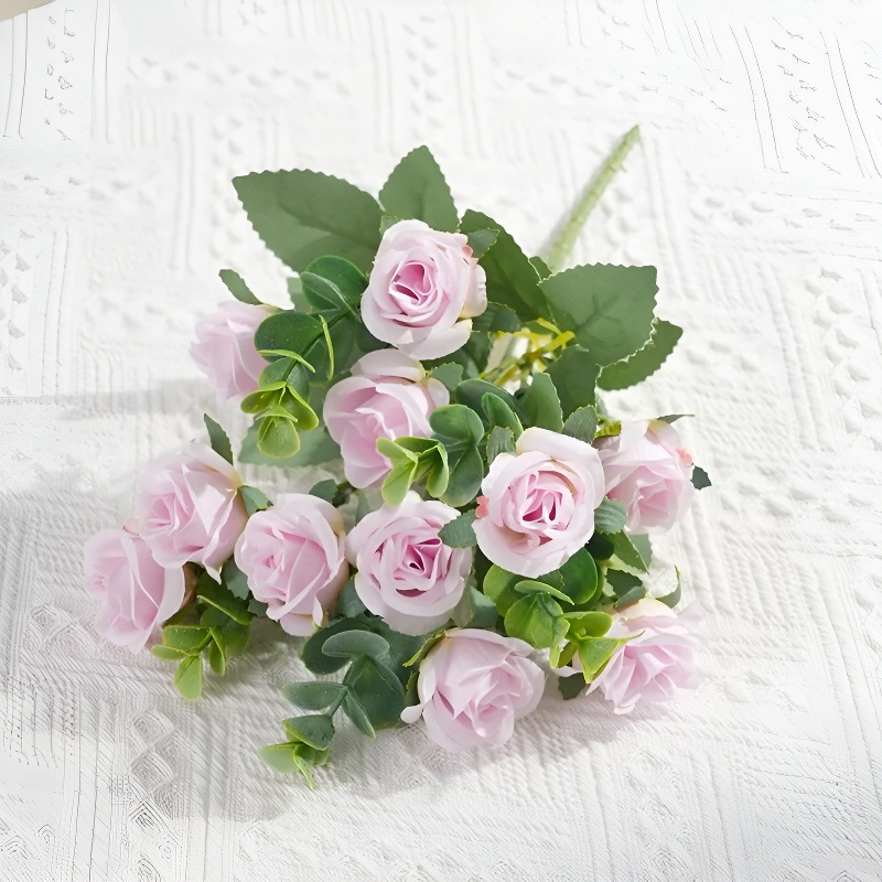 玫瑰仿真花束婚禮現場布置