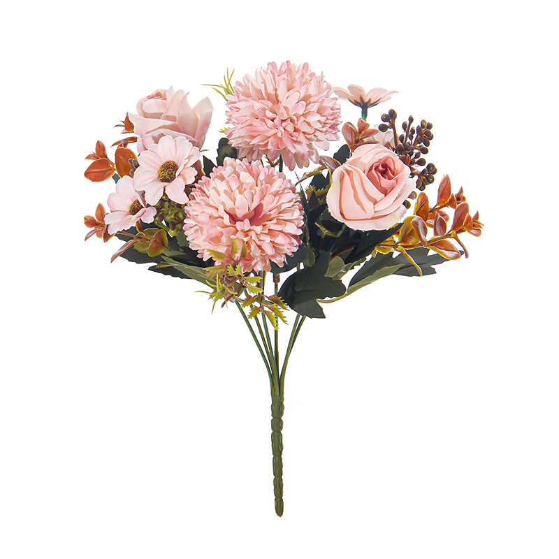 婚禮模擬玫瑰花束家居擺設