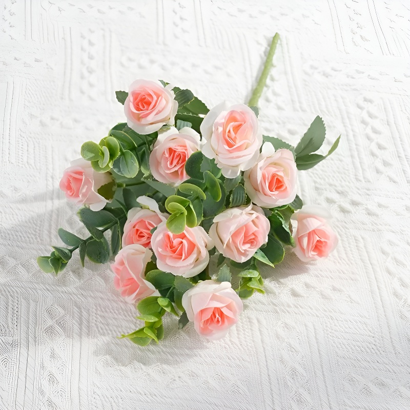 玫瑰仿真花束婚禮現場布置