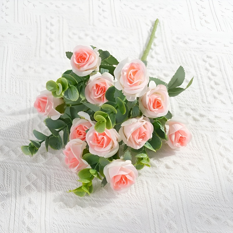 玫瑰仿真花束婚禮現場布置