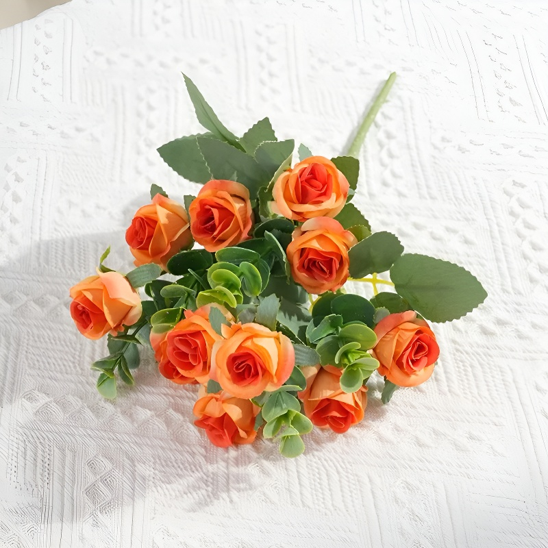 玫瑰仿真花束婚禮現場布置