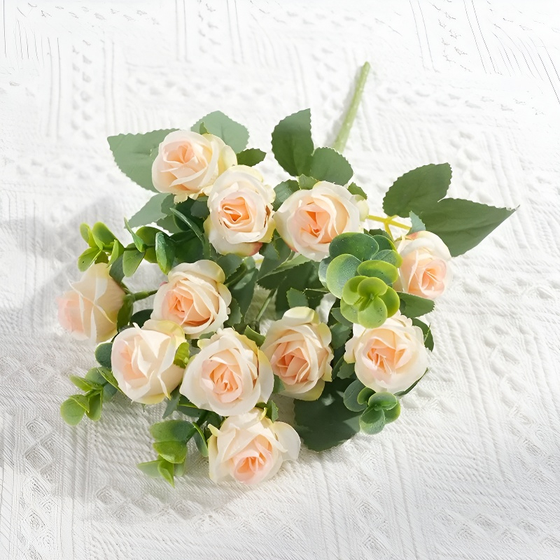 玫瑰仿真花束婚禮現場布置