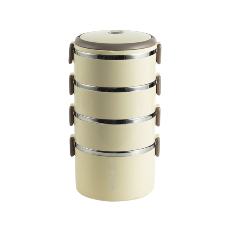 Multi-compartment insulated lunch box