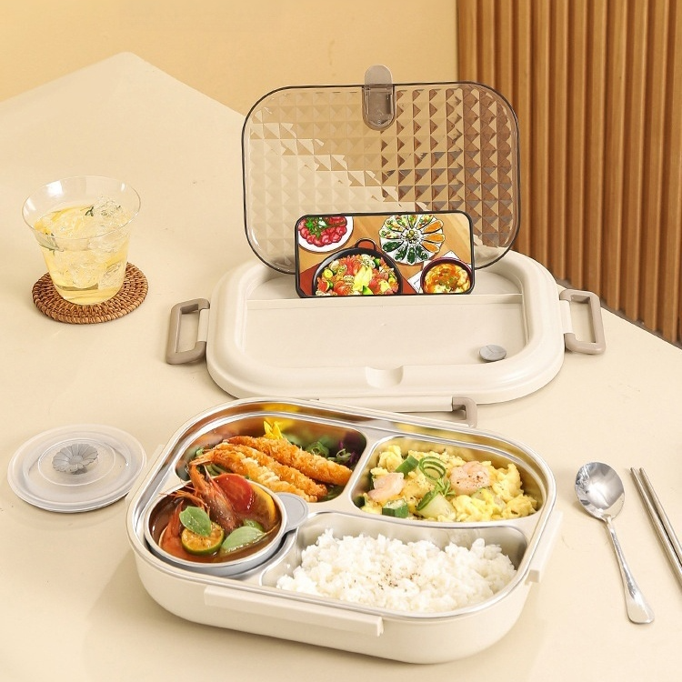 Stainless steel insulated lunch box