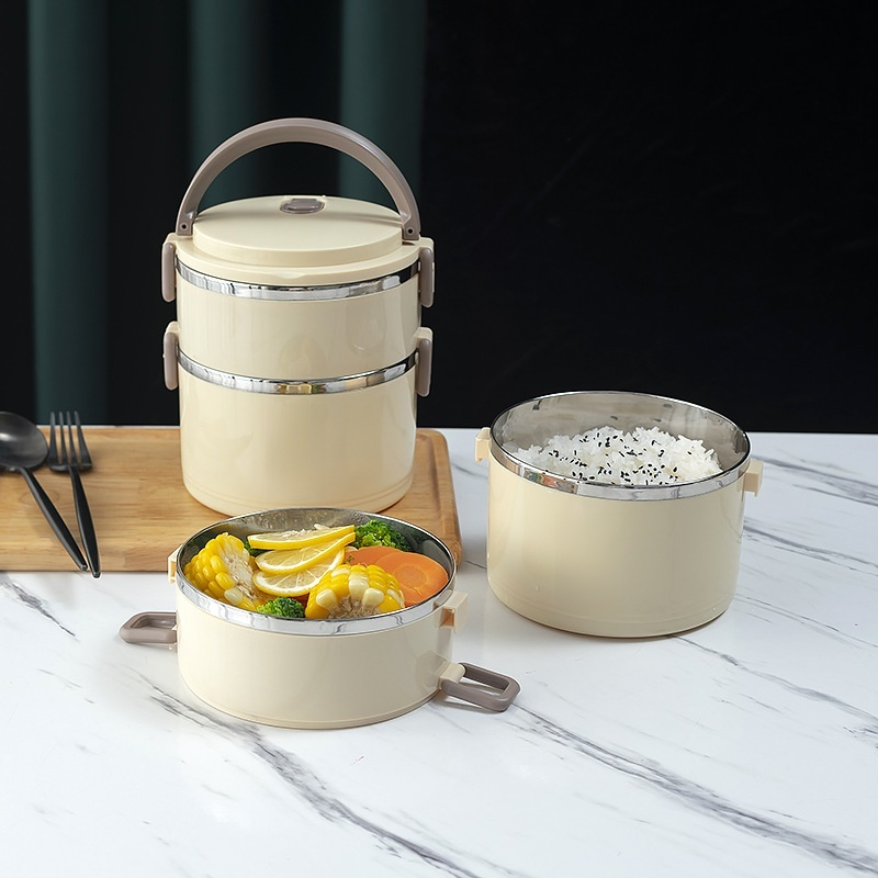 Multi-compartment insulated lunch box