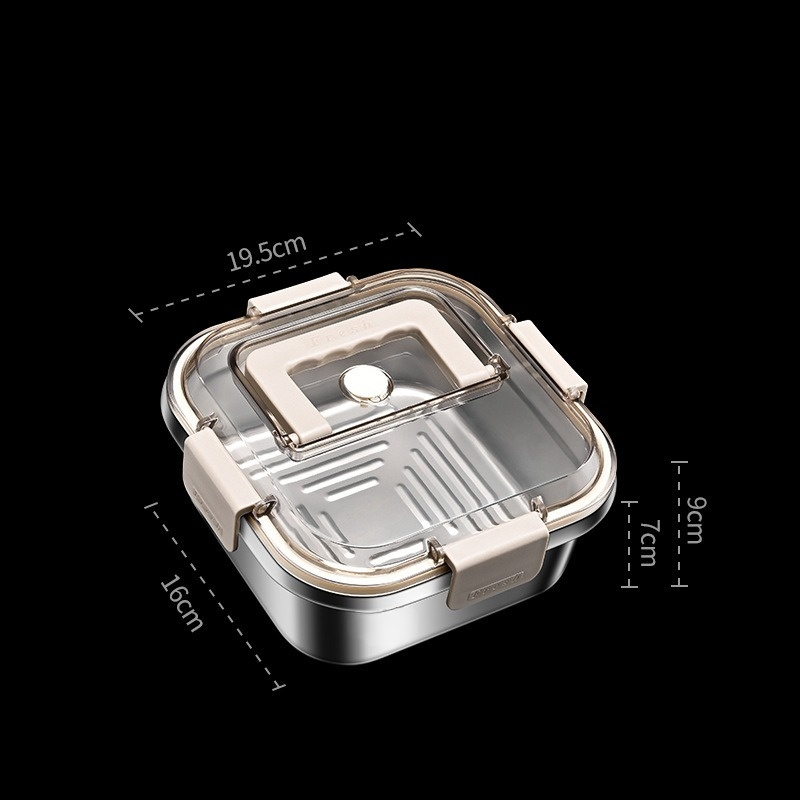 Stainless steel sealed lunch box