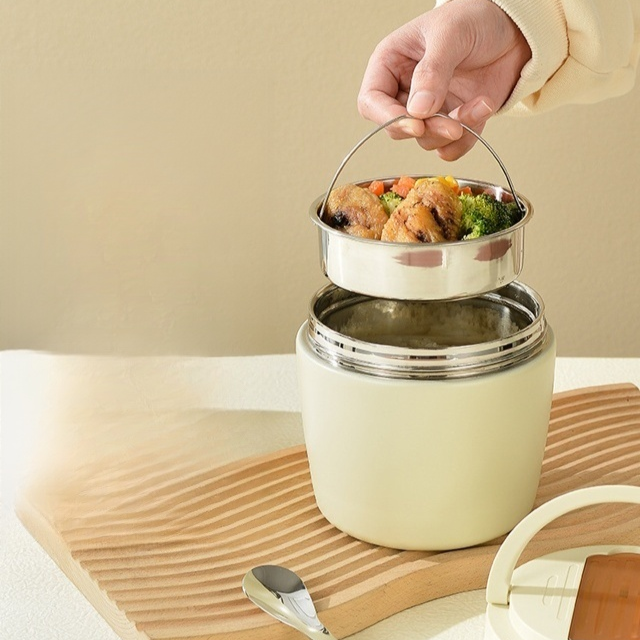 Portable insulated lunch box