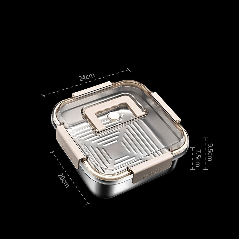 Stainless steel sealed lunch box