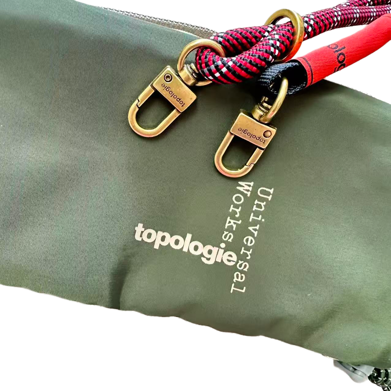 Topologieトポロジー X Universal Works Bottle Sacoche Medium ボトルサコッシュ ストラップ付 ショルダーバッグ