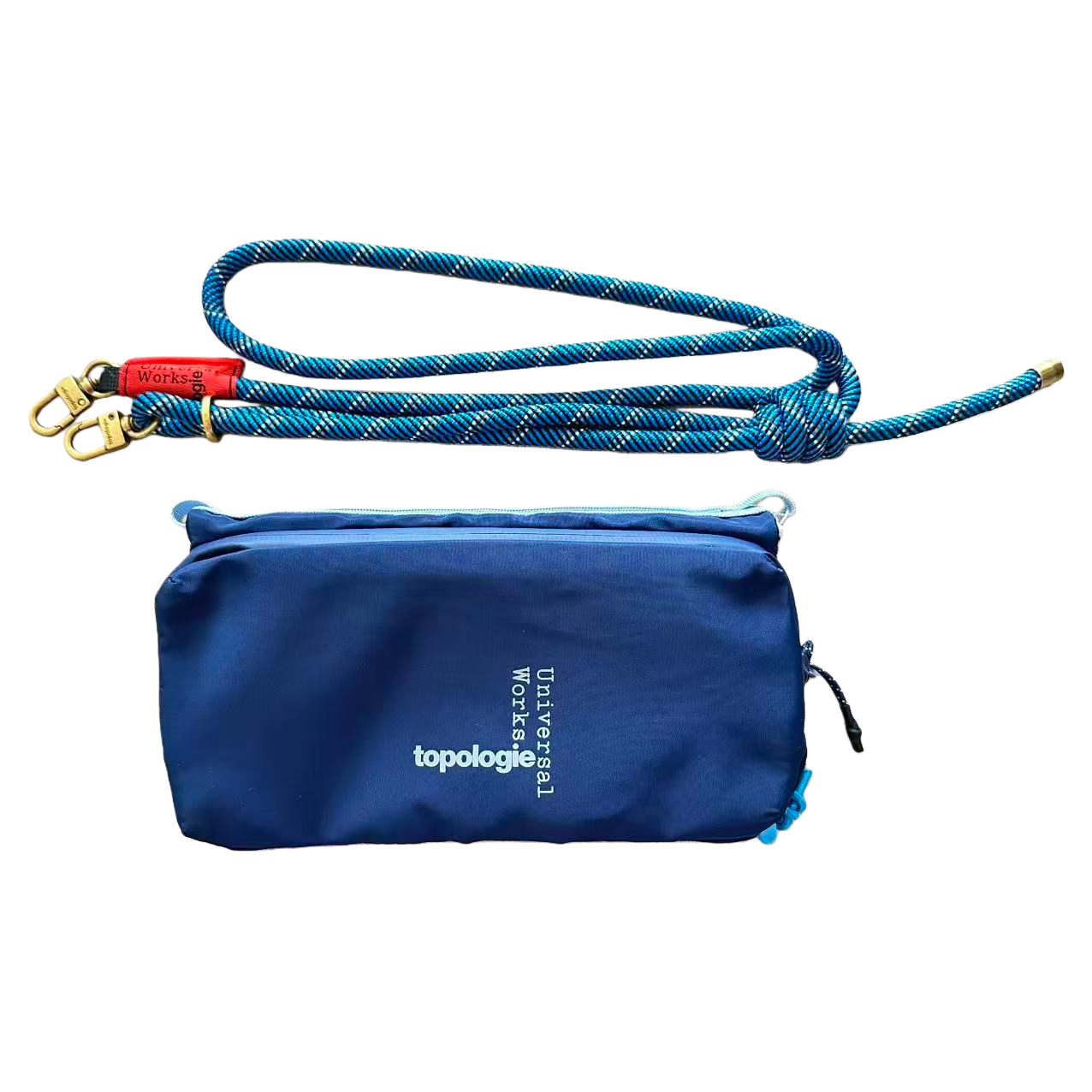 Topologieトポロジー X Universal Works Bottle Sacoche Medium ボトルサコッシュ ストラップ付 ショルダーバッグ