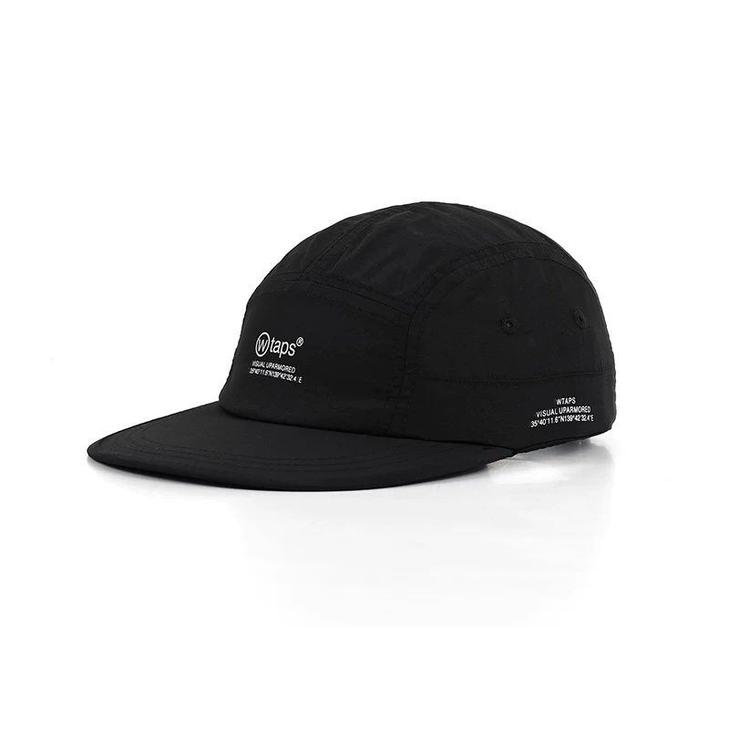 WTAPS ダブルタップス ベースボールキャップ プリント ナイロン メンズ UVカット アウトドア