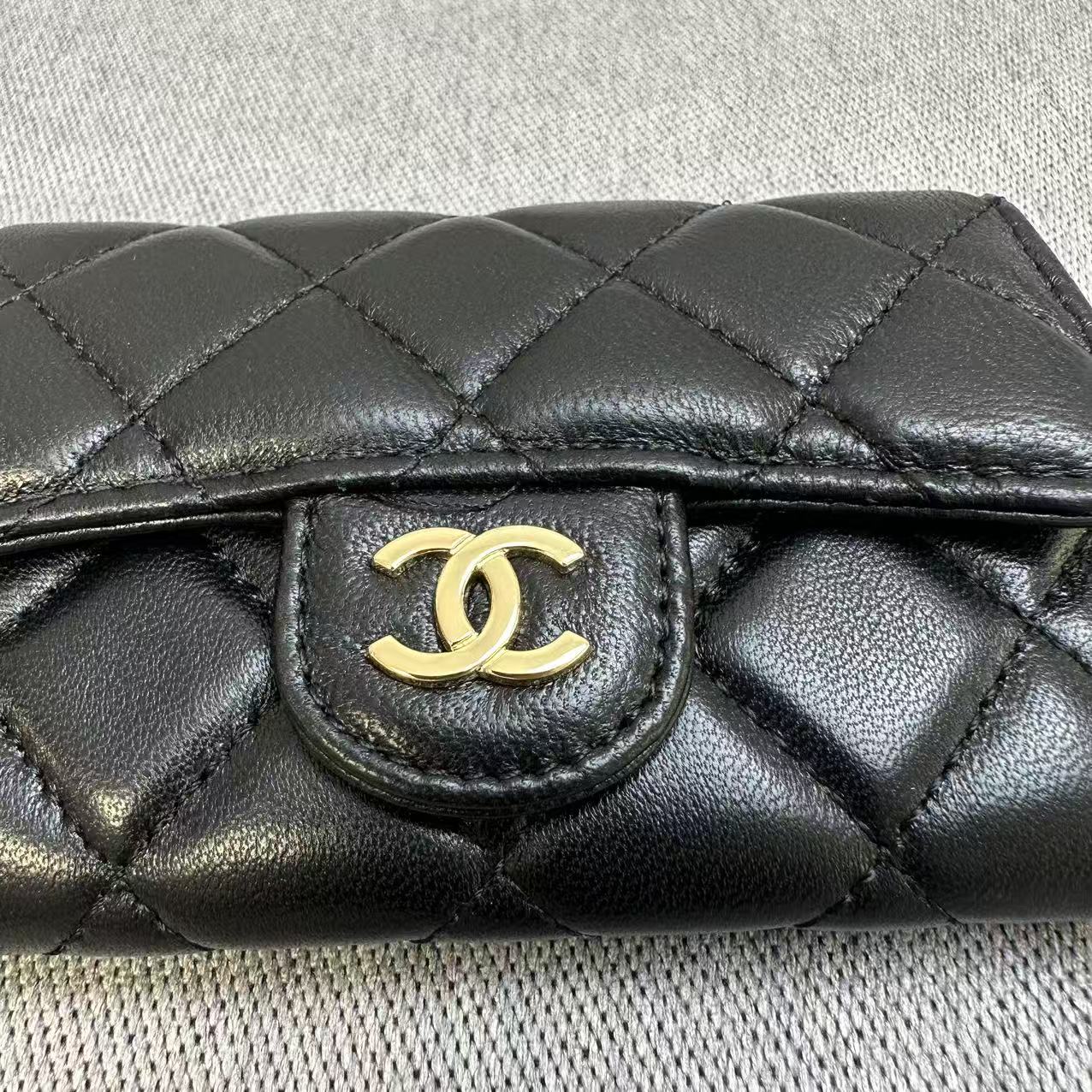 CHANEL シャネル コインケース レディース カードケース ココマーク キャビアスキン