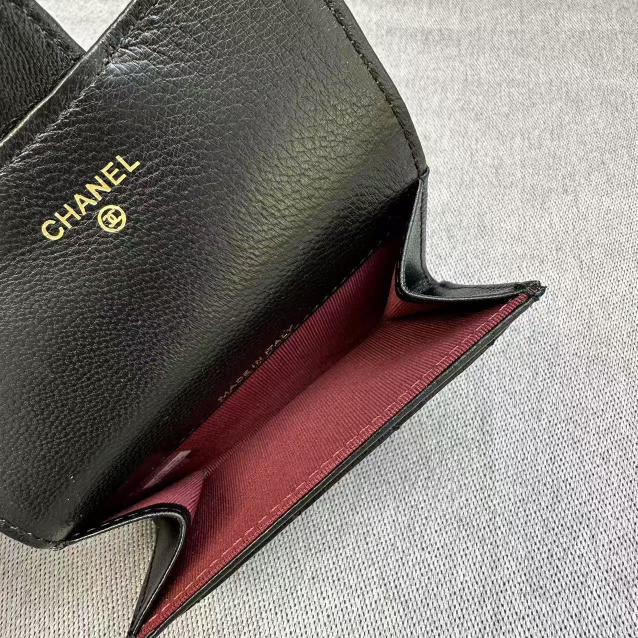 CHANEL シャネル コインケース レディース カードケース ココマーク キャビアスキン