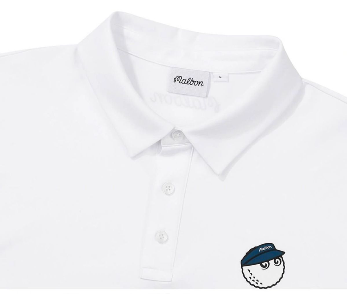 マルボンゴルフ malbon golf ゴルフウェア ポロシャツ トップス 半袖 メンズ