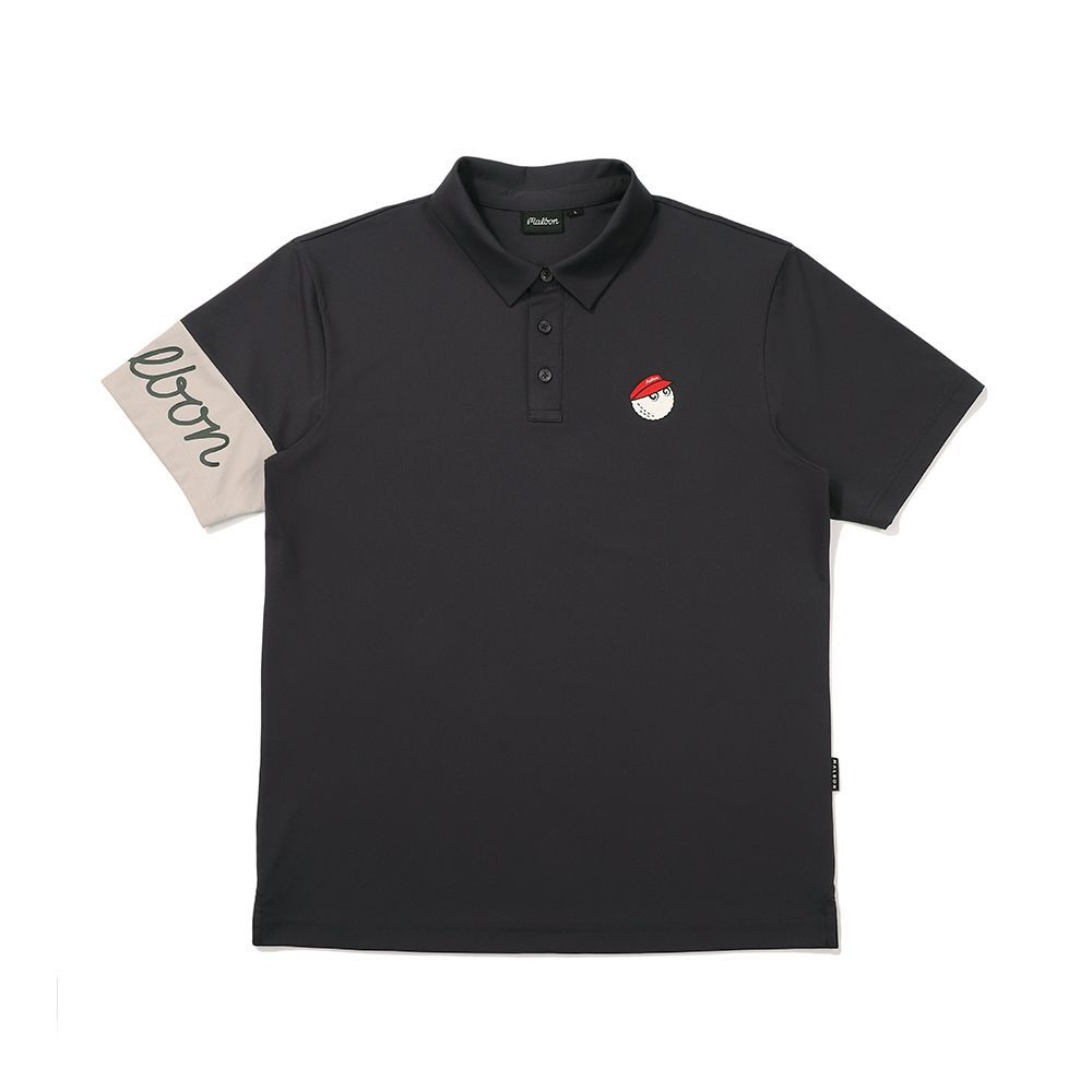 マルボンゴルフ malbon golf ゴルフウェア ポロシャツ トップス 半袖 メンズ
