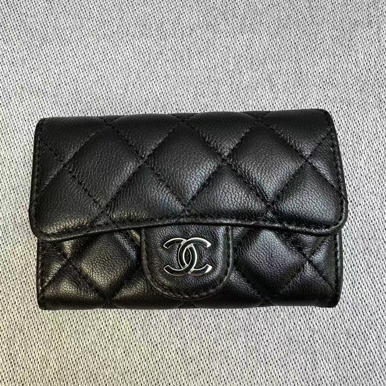 CHANEL シャネル コインケース レディース カードケース ココマーク キャビアスキン
