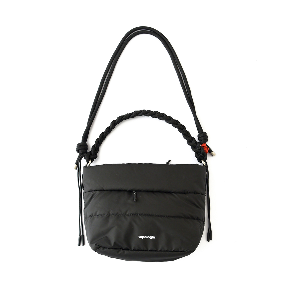 Topologie トポロジー Besace べサス ショルダーバッグ ボディバッグ ストラップ付き スタイリッシュ  レディース メンズ ブラック オフホワイト モスグリーン