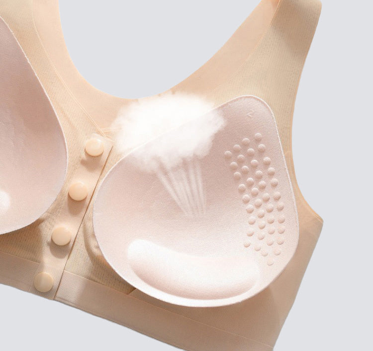 乳癌 前開きブラ 通気性抜群 ヴェーミア