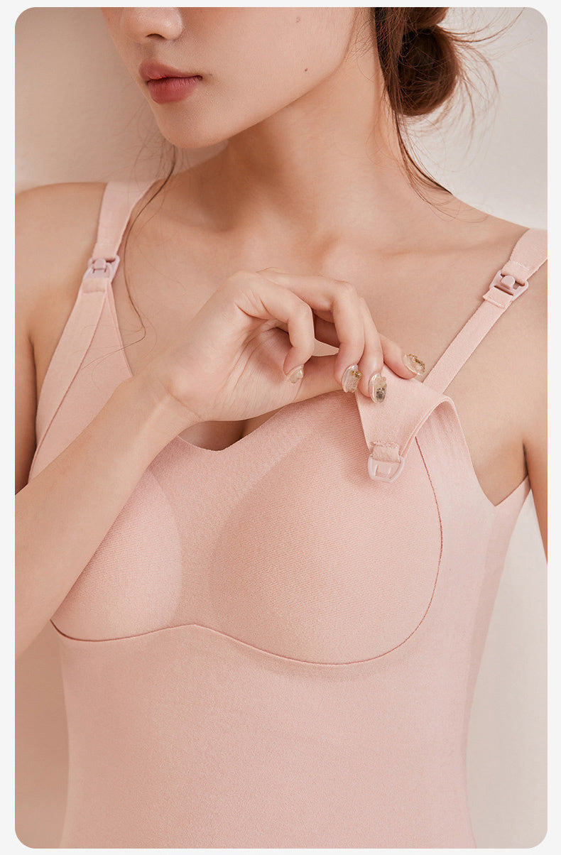 授乳 キャミ 片手で授乳OK KIMKIM