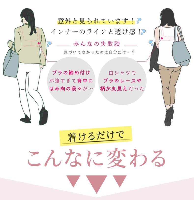 シームレス ブラ 着けるだけでこんなに変わる ヴェーミア