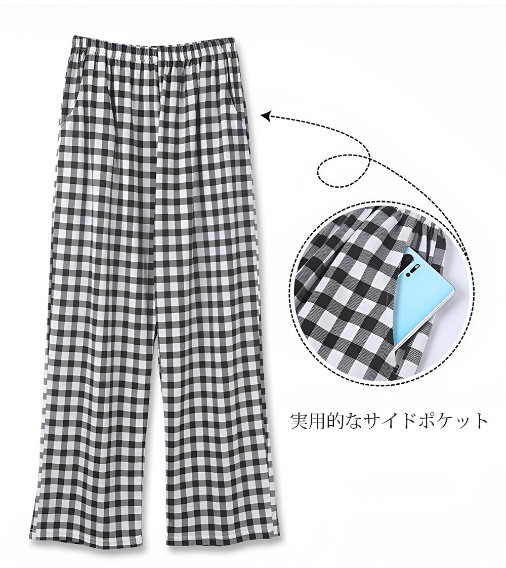 パンツ 女 実用的なサイドポケット ヴェーミア