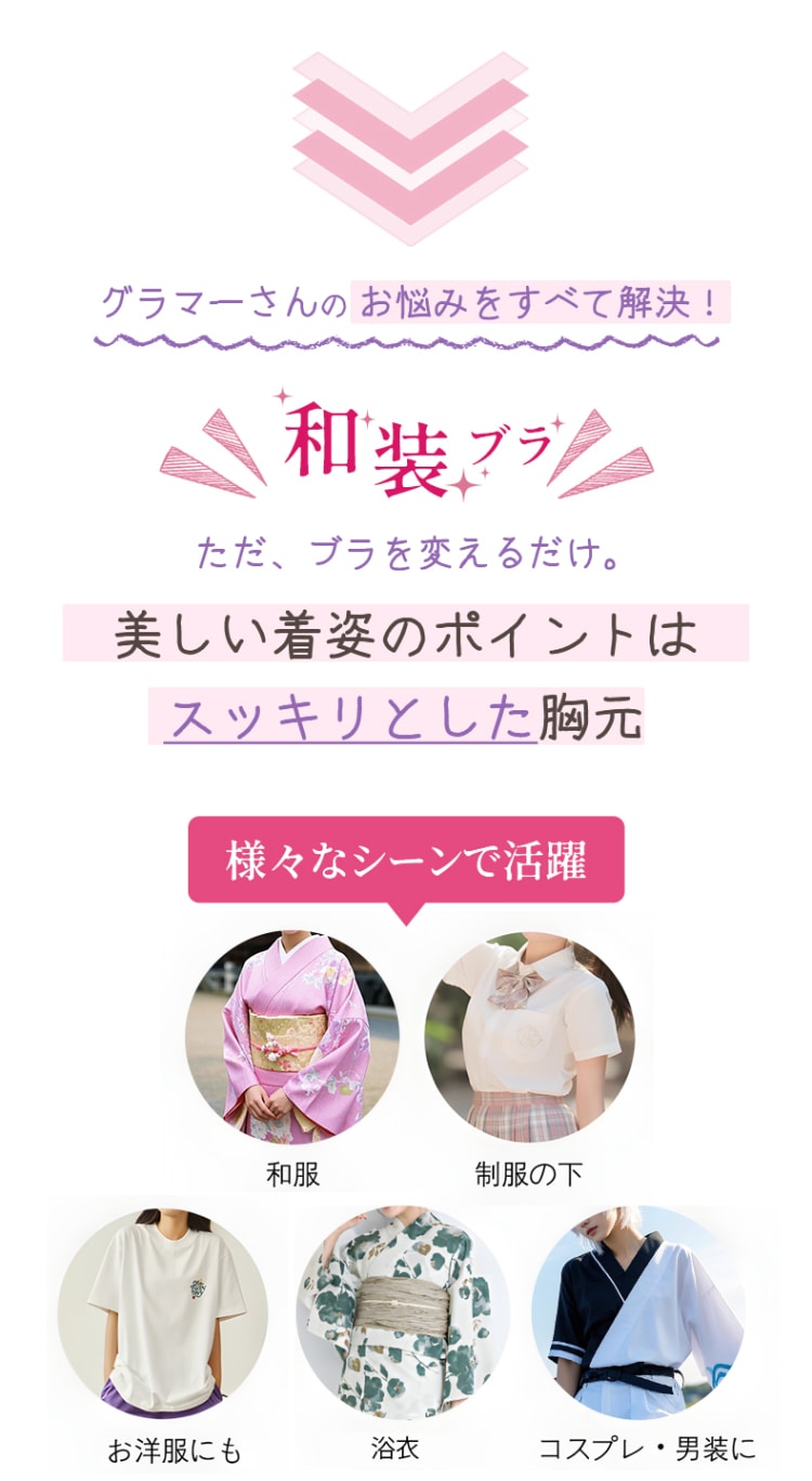 和装ブラ お悩みをすべて解決 KIMKIM