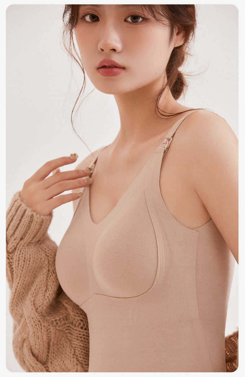 授乳 キャミ 着膨れしない KIMKIM