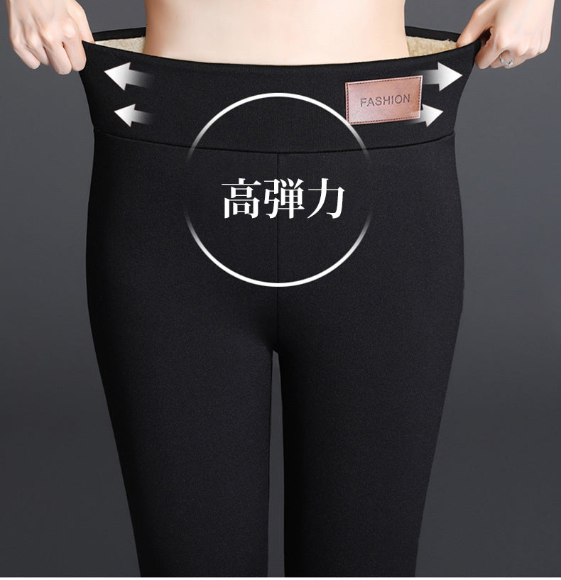 着 圧 レギンス 暖かい 弾力フィット ヴェーミア