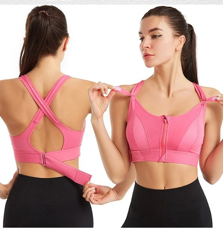 KIMKIM前開きスポーツブラ 快適な着用感