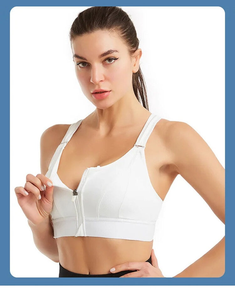 KIMKIM前開きスポーツブラ 着脱便利