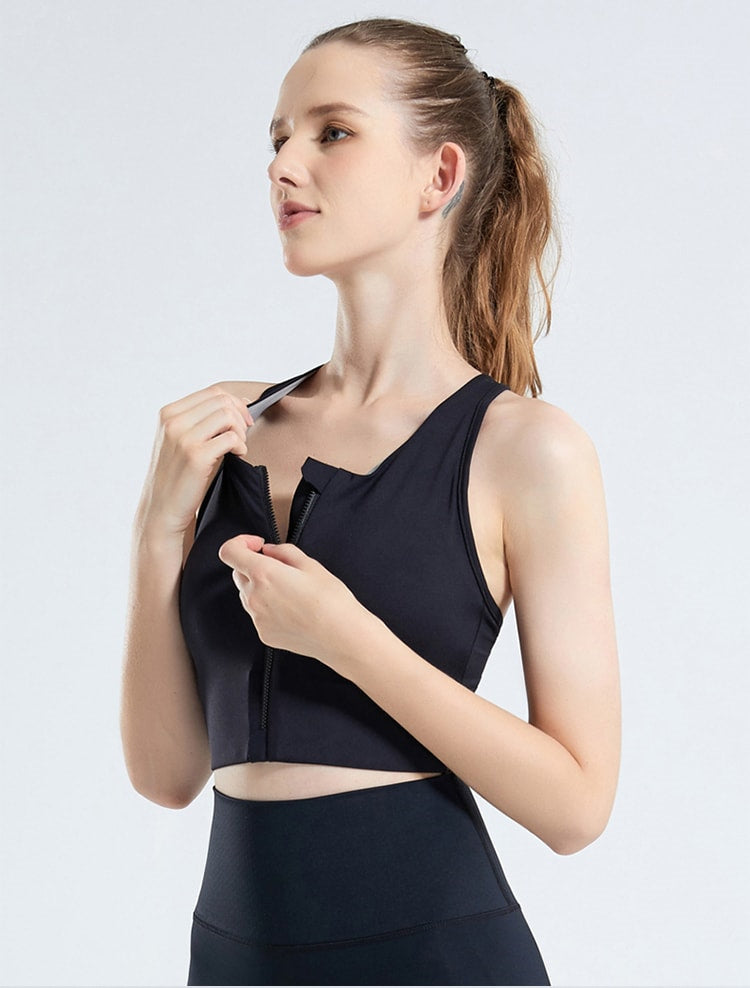 スポーツブラ 着脱便利