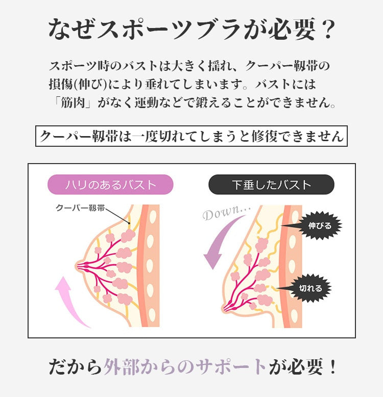 スポーツブラ バストケア