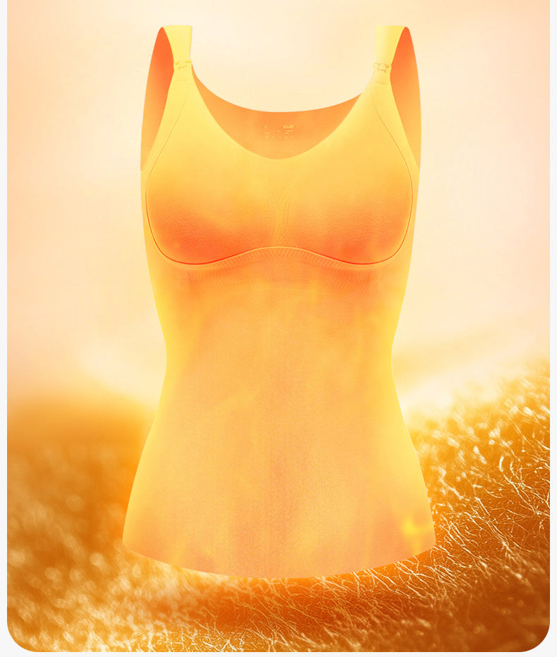 授乳 キャミ 保温インナー KIMKIM