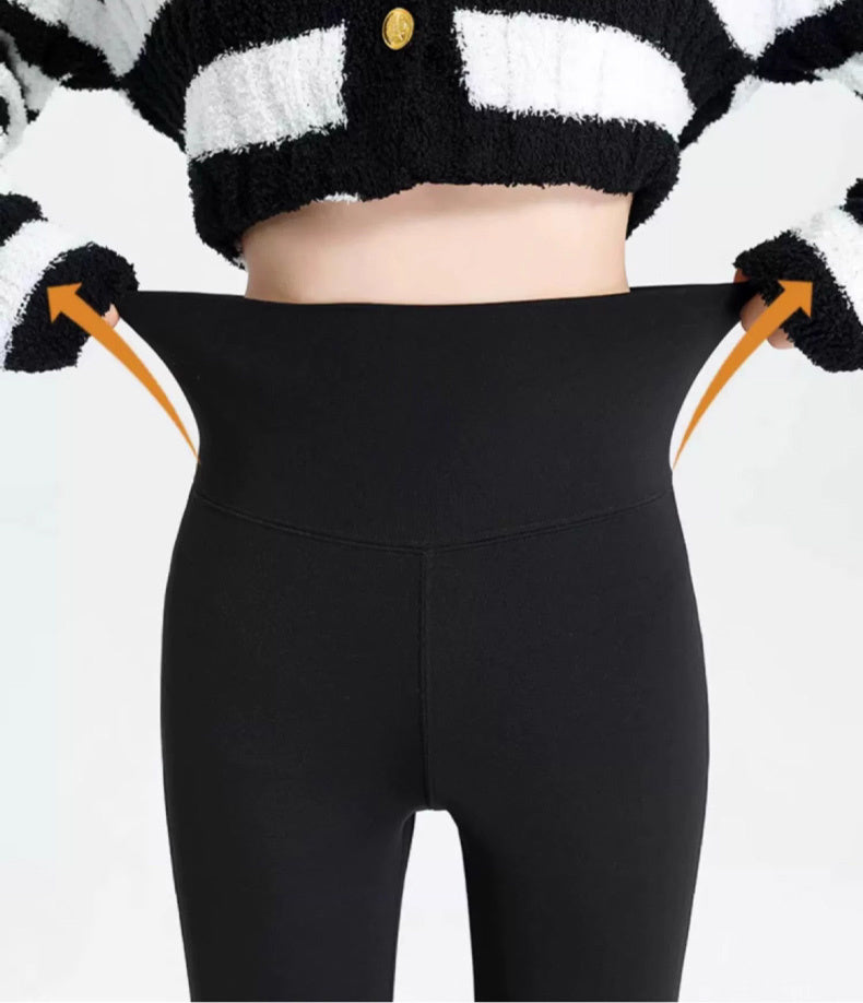 レギンス 冬 用 程よい着圧でシェイプアップ KIMKIM