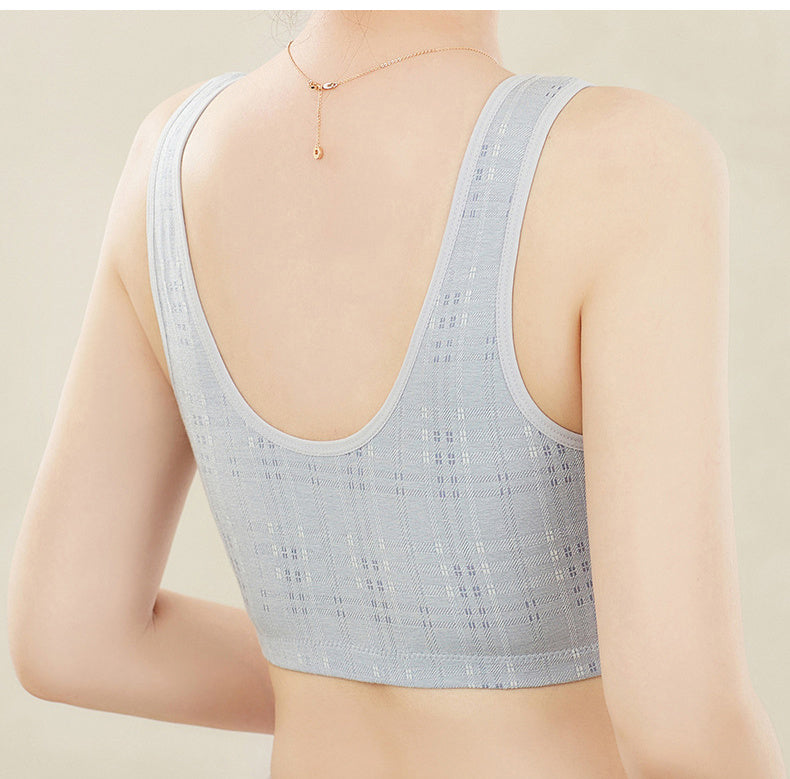 前開きブラ おしゃれ タンクトップ式設計 ヴェーミア