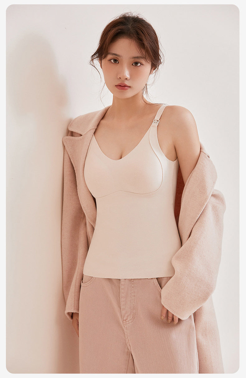 授乳 キャミ シームレス KIMKIM