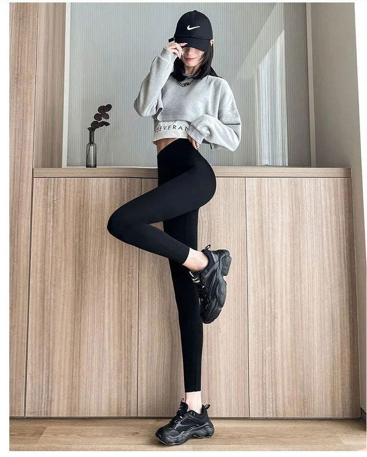 KIMKIM着圧レギンス 細見え