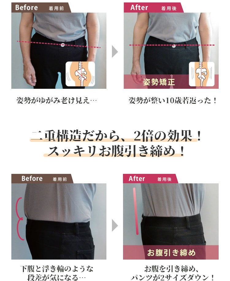 補正下着 お腹引き締め KIMKIM