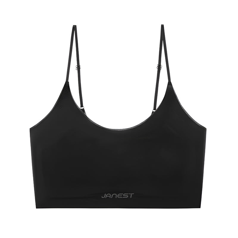 【2枚セットで¥7,990円】KIMKIM ハッカ飴・和装ブラ | 涼感素材で夏にピッタリ。細ストラップで目立たない。高弾力なので締め付け感ゼロ。脇高設計で脇肉スッキリ。超薄型カップ、通気性良い。ラテックスパッド付き。