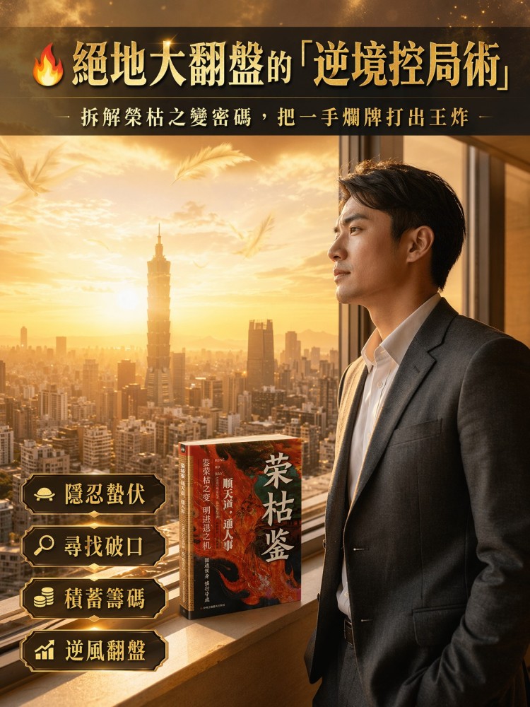 【老闆不敢讓你懂的帝王學】《榮枯鑑》看透人性底層邏輯：打破階級的權謀實戰指南