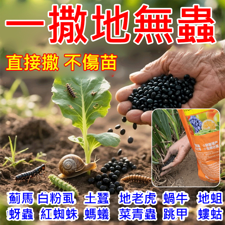 撒施型清病菌顆粒