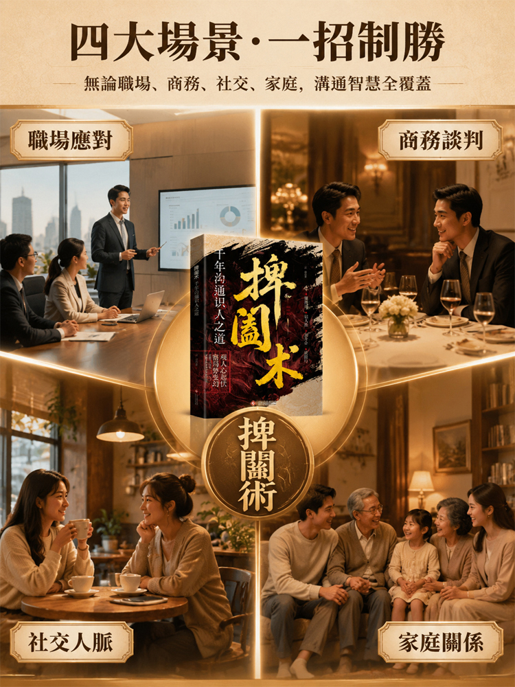 【防小人必讀】千年溝通識人之道捭閔術