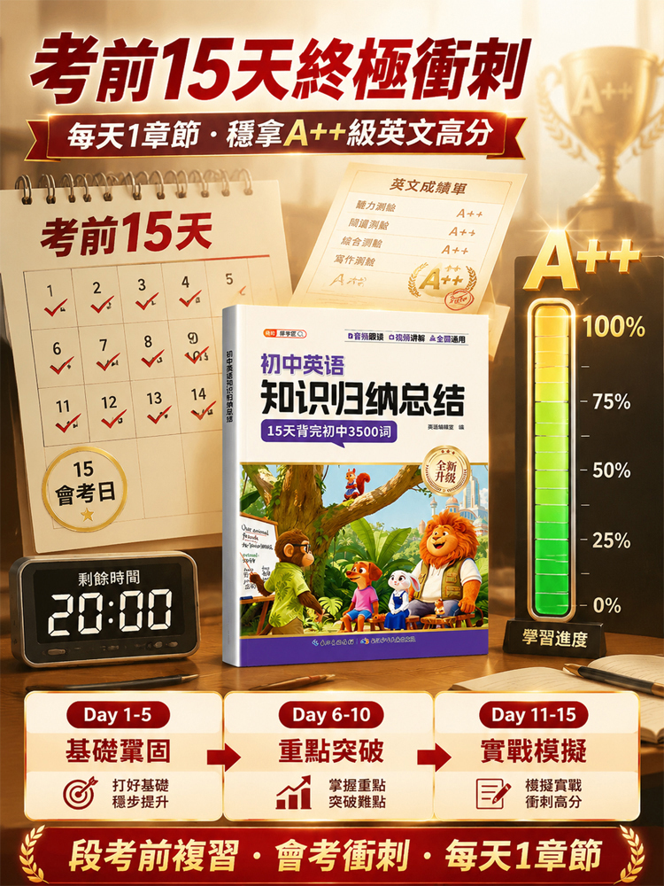 【15天語法速成】國中英語巧計歸納合集