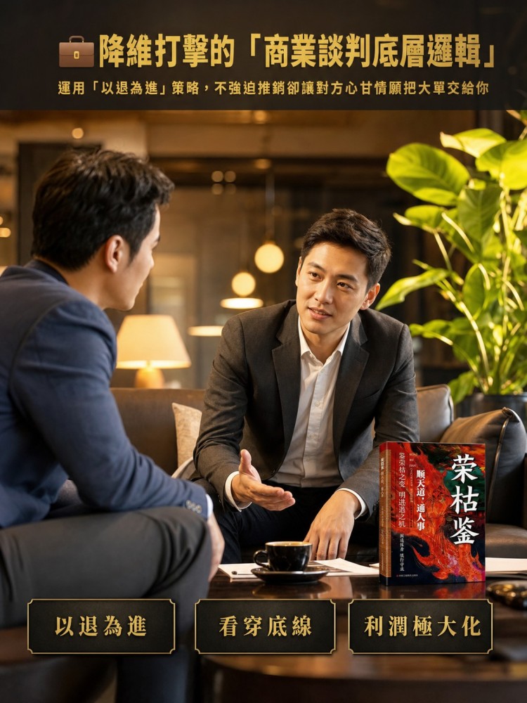 【老闆不敢讓你懂的帝王學】《榮枯鑑》看透人性底層邏輯：打破階級的權謀實戰指南