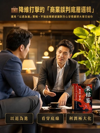 【老闆不敢讓你懂的帝王學】《榮枯鑑》看透人性底層邏輯：打破階級的權謀實戰指南